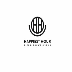 HH HAPPIEST HOUR BITES  ·  BREWS  · VIEWS