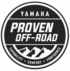 YAMAHA PROVEN OFF-ROAD CAPABILITY · COMFORT · CONFIDENCE