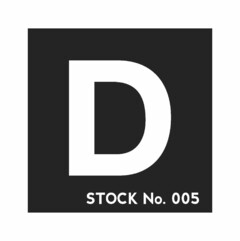 D STOCK NO. 005