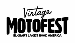 VINTAGE MOTOFEST ELKHART LAKE'S ROAD AMERICA