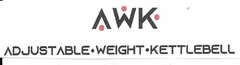 AWK ADJUSTABLE · WEIGHT · KETTLEBELL