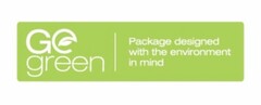 GO GREEN PACKAGE DESIGNED WITH THE ENVIRONMENT IN MIND