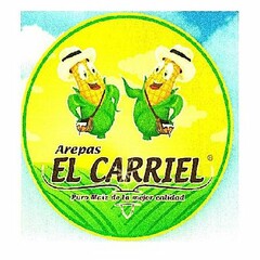 AREPAS EL CARRIEL PURO MAÍZ DE LA MEJORCALIDAD