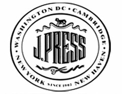 J. PRESS NEW HAVEN CAMBRIDGE WASHINGTON D.C. NEW YORK SINCE 1902