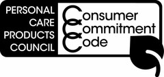 PERSONAL CARE PRODUCTS COUNCIL CONSUMER COMMITMENT CODE