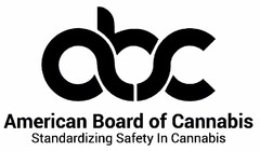 ABC AMERICAN BOARD OF CANNABIS STANDARDIZING SAFETY IN CANNABIS