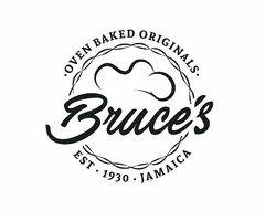 BRUCE'S · OVEN BAKED ORIGINALS · EST · 1930 · JAMAICA