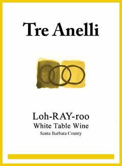 TRE ANELLI LOH-RAY-ROO WHITE TABLE WINE