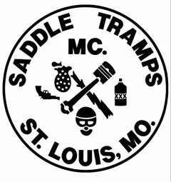 SADDLE TRAMPS MC. ST. LOUIS, MO.