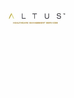 ALTUS HEALTHCARE MANAGEMENT SERVICES