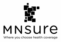 MNSURE WHERE YOU CHOOSE HEALTH COVERAGE