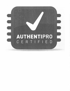 AUTHENTIPRO CERTIFIED