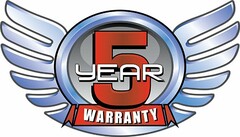 5 YEAR WARRANTY