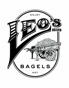 ENJOY LEO'S BRAND BAGELS HOT