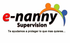 E-NANNY SUPERVISION TE AYUDAMOS A PROTEGER LO QUE MAS QUIERES...