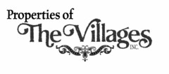 PROPERTIES OF THE VILLAGES INC.