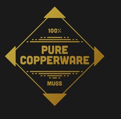 100% PURE COPPERWARE MUGS