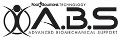 FOOT SOLUTIONS TECHNOLOGY A.B.S ADVANCED BIOMECHANICAL SUPPORT
