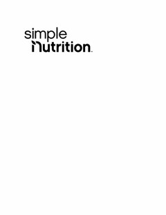 SIMPLE NUTRITION