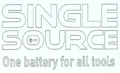 SINGLE SOURCE ONE BATTERY FOR ALL TOOLS