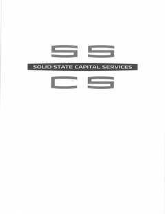 SSCS SOLID STATE CAPITAL SERVICES