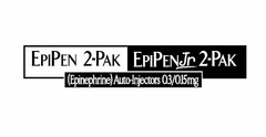 EPIPEN 2-PAK EPIPEN JR 2-PAK (EPINEPHRINE) AUTO-INJECTORS 0.3/0.15MG