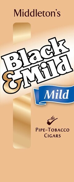 BLACK & MILD MILD MIDDLETON'S PIPE-TOBACCO CIGARS