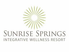 SUNRISE SPRINGS INTEGRATIVE WELLNESS RESORT