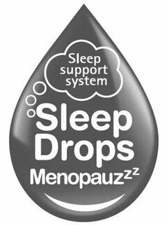 SLEEP SUPPORT SYSTEM SLEEP DROPS MENOPAUZZZ