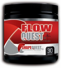 FLOW QUEST PERFORMANCE DELIVERED SHAPEQUEST PERFORMANCE DELIVERED 30 SERVINGS