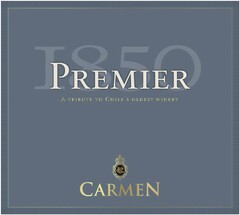 1850 PREMIER A TRIBUTE TO CHILE´S OLDEST WINERY CARMEN VC