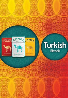 CAMEL ROYAL TURKISH BLEND CAMEL JADE SILVER TURKISH BLEND CAMEL GOLD TURKISH BLEND TURKISH BLENDS