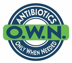 ANTIBIOTICS O.W.N. ONLY WHEN NEEDED