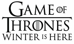 GAMES OF THRONES WINTER IS HERE