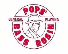 POPS' BASS ROSIN GENERAL PLAYING