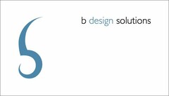 B DESIGN SOLUTIONS