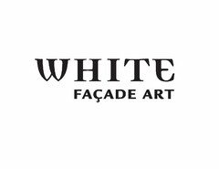 WHITE FAÇADE ART