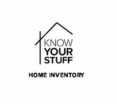 KNOW YOUR STUFF HOME INVENTORY