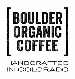 BOULDER ORGANIC COFFEE HANDCRAFTED IN COLORADO