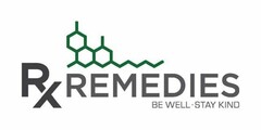 RX REMEDIES BE WELL· STAY KIND