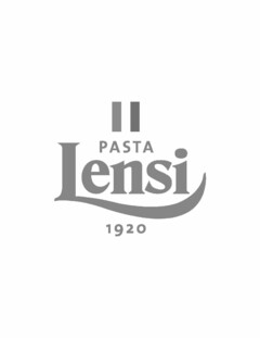 PASTA LENSI 1920