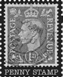 PENNY STAMP POSTAGE REVENUE