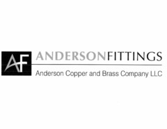 AF ANDERSON FITTINGS ANDERSON COPPER AND BRASS COMPANY LLC