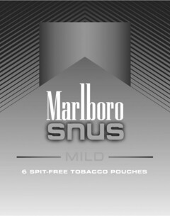 MARLBORO SNUS MILD 6 SPIT-FREE TOBACCO POUCHES