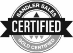 SANDLER SALES GOLD CERTIFIED CERTIFIED