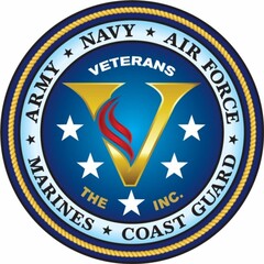 THE V INC. ARMY NAVY AIR FORCE MARINES COAST GUARD VETERANS