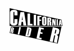 CALIFORNIA RIDER