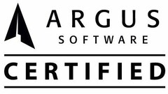 A ARGUS SOFTWARE CERTIFIED