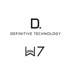 D. DEFINITIVE TECHNOLOGY W7