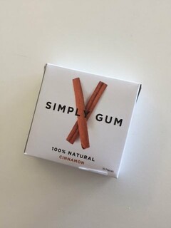 SIMPLY GUM 100% NATURAL CINNAMON